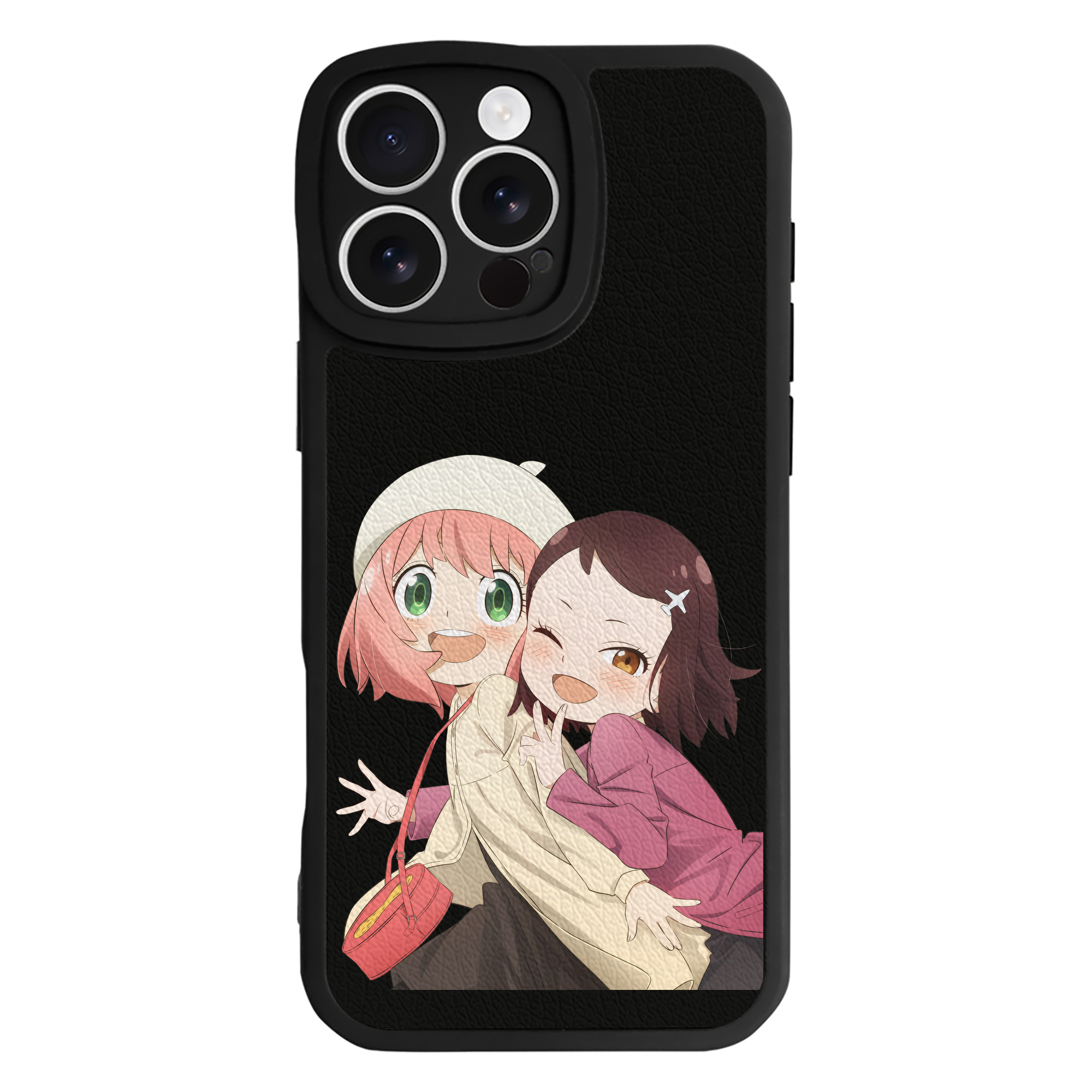 （画像用） SPY×FAMILY间谍家家酒 【iPhone 16シリーズ対応】シリコンスマホケース（レザー調） 材質：シリコン